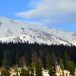 A scenic view of Gulmarg, Kashmir, showcasing top tourist places amidst majestic mountains